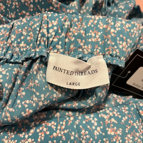 Painted Threads Floral Shorts size small - Picture 6 of 6